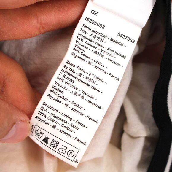 Jean Paul Junior Gaultier Black Multicolor Polka Dot Asymmetrical Skirt Small S - Picture 8 of 8